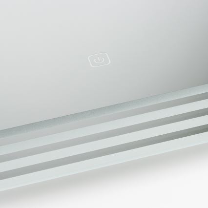 Brilagi - LED kúpeľňové zrkadlo MELZO LED/28W/230V 60x80 cm IP44 CRI 90 stmievateľné + CCT