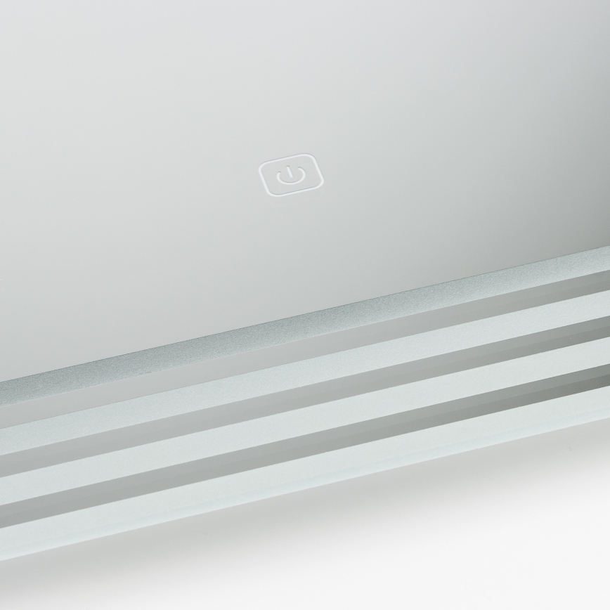 Brilagi - LED kúpeľňové zrkadlo MELZO LED/28W/230V 60x80 cm IP44 CRI 90 stmievateľné + CCT
