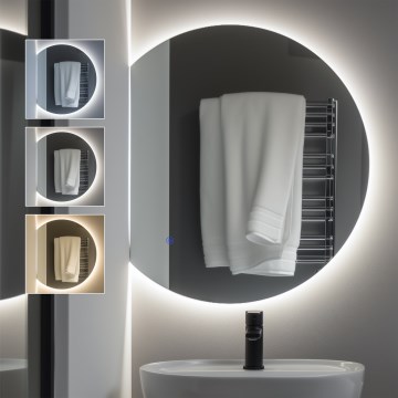Brilagi - LED Kúpeľňové zrkadlo MEZZO LED/18W/230V 60x50 cm IP44 CRI 90 stmievateľné + CCT