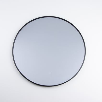Brilagi - LED kúpeľňové zrkadlo NOVARA LED/19W/230V pr. 60 cm čierna IP44 CRI 90 stmievateľné + CCT