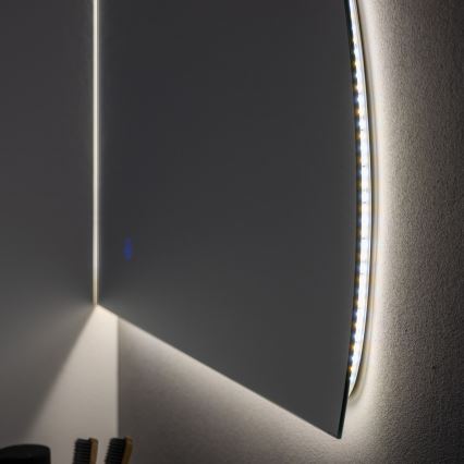 Brilagi - LED Kúpeľňové zrkadlo QUARTIERE LED/18W/230V 50x55 cm IP44 CRI 90 stmievateľné + CCT