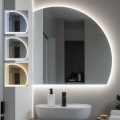 BRILAGI - LED Kúpeľňové zrkadlo QUARTIERE LED/25W/230V 70x75 cm IP44 CRI 90 stmievateľné + CCT
