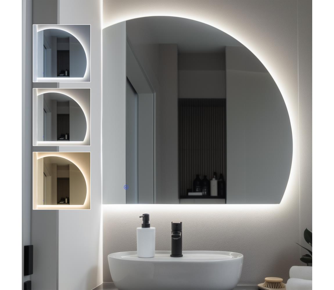 Brilagi - LED kúpeľňové zrkadlo QUARTIERE LED/25W/230V 70x75 IP44 CRI 90 stmievateľné +CCT FG-CY36-B01-7570