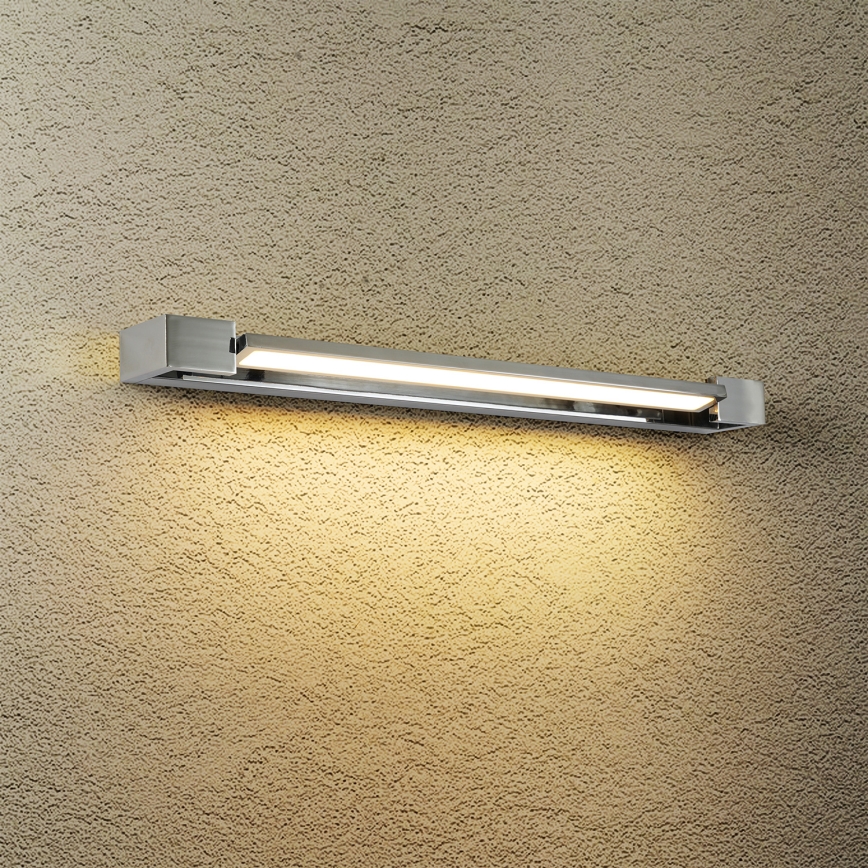 Brilagi - LED Kúpeľňové osvetlenie zrkadla AQUA LINE LED/18W/230V 60 cm IP44 lesklý chróm CRI 90