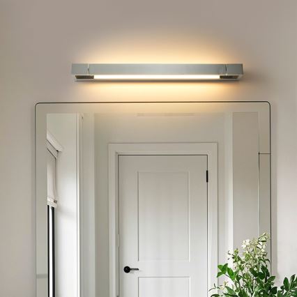 Brilagi - LED Kúpeľňové osvetlenie zrkadla AQUA LINE LED/18W/230V 60 cm IP44 lesklý chróm CRI 90