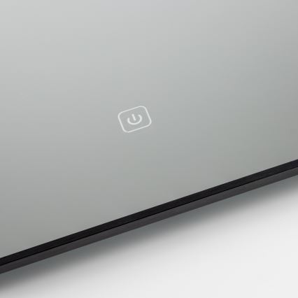 Brilagi - LED Kúpeľňové zrkadlo SUELLO LED/24W/230V 60x60 cm čierne IP44 CRI 90 stmievateľné + CCT