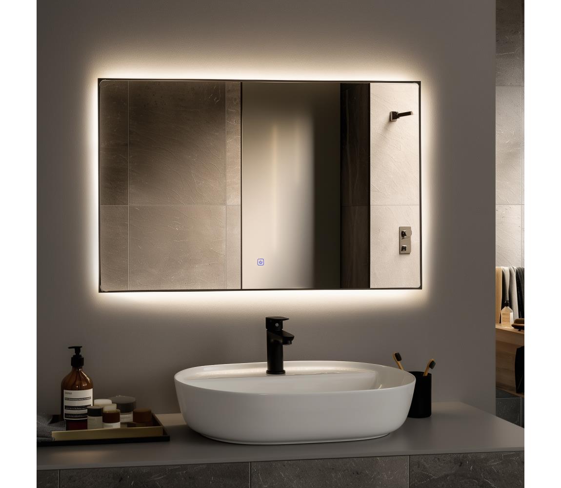 Brilagi - LED kúpeľňové zrkadlo SUELLO LED/30W/230V 60x90 cm IP44 CRI 90 stmievateľné + CCT FG-MIR-0021-6090