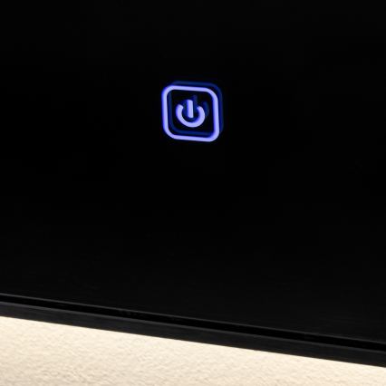 Brilagi - LED kúpeľňové zrkadlo SUELLO LED/30W/230V 60x90 cm čierne IP44 CRI 90 stmievateľné + CCT