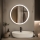 Brilagi - LED kúpeľňové zrkadlo TORINO LED/19W/230V pr. 60 cm strieborné IP44 CRI 90 stmievateľné + CCT