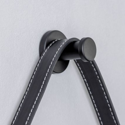 Brilagi - LED kúpeľňové zrkadlo VERESE LED/19W/230V pr. 60 cm čierna IP44 CRI 90 stmievateľné + CCT