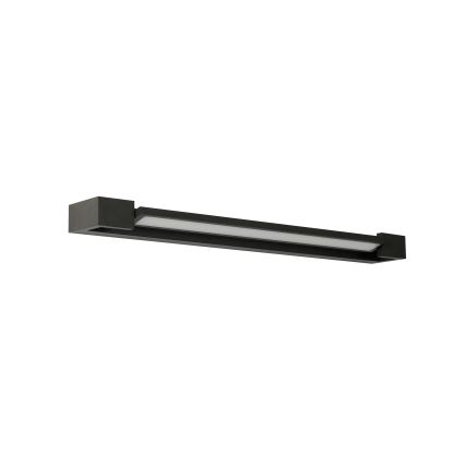 Brilagi - LED kúpeľňové osvetlenie zrkadla AQUA LINE LED/18W/230V 60 cm IP44 čierna