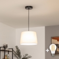 Brilagi - LED luster na lane CERIA 1xE27/40W/230V priemer 30 cm béžový