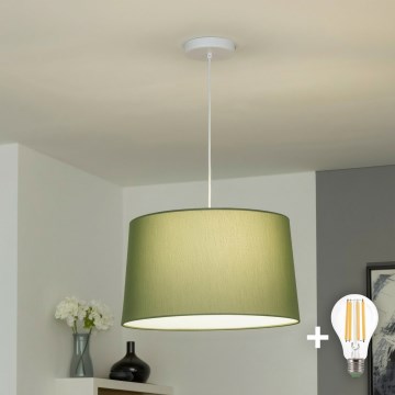 Brilagi - LED luster na lane CERIA 1xE27/40W/230V priemer 45 cm zelený