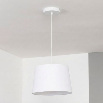 Brilagi - LED luster na lankách CERIA 1xE27/40W/230V pr. 30 cm biela