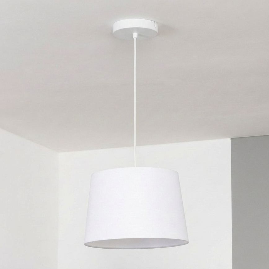 Brilagi - LED luster na lankách CERIA 1xE27/40W/230V pr. 30 cm biela