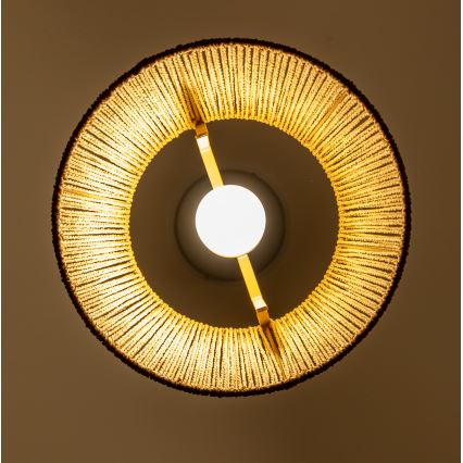 Brilagi - LED luster na lankách CERIA BOHO 1xE27/40W/230V pr. 28 cm hnedá