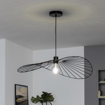 Brilagi - LED luster na lankách CERIA WIRE 1xE27/40W/230V 60x80 cm čierna