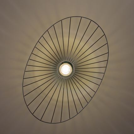 Brilagi - LED luster na lankách CERIA WIRE 1xE27/40W/230V 60x80 cm čierna