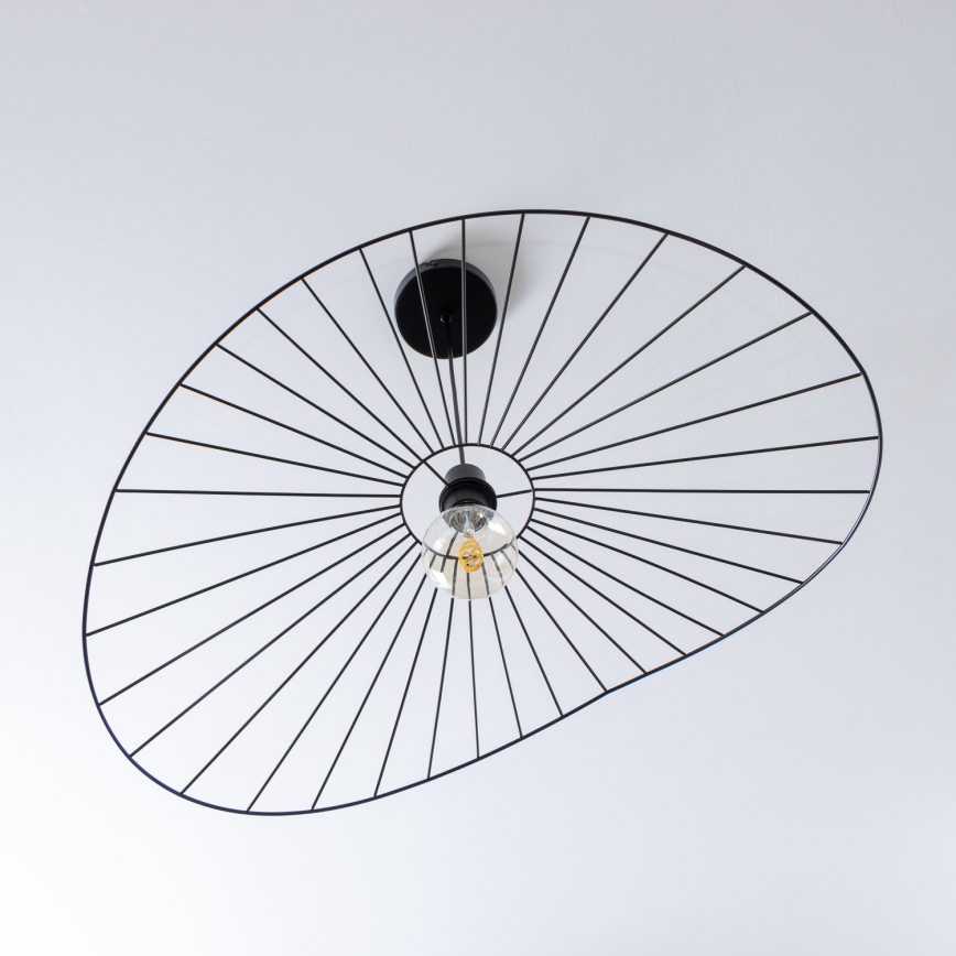 Brilagi - LED luster na lankách CERIA WIRE 1xE27/40W/230V 60x80 cm čierna