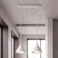 BRILAGI - LED Luster na lankách CONE DOUBLE 2xGX53/15W/230V biela