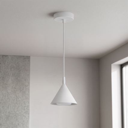 BRILAGI - LED Luster na lankách CONE SINGLE 1xGX53/15W/230V biela