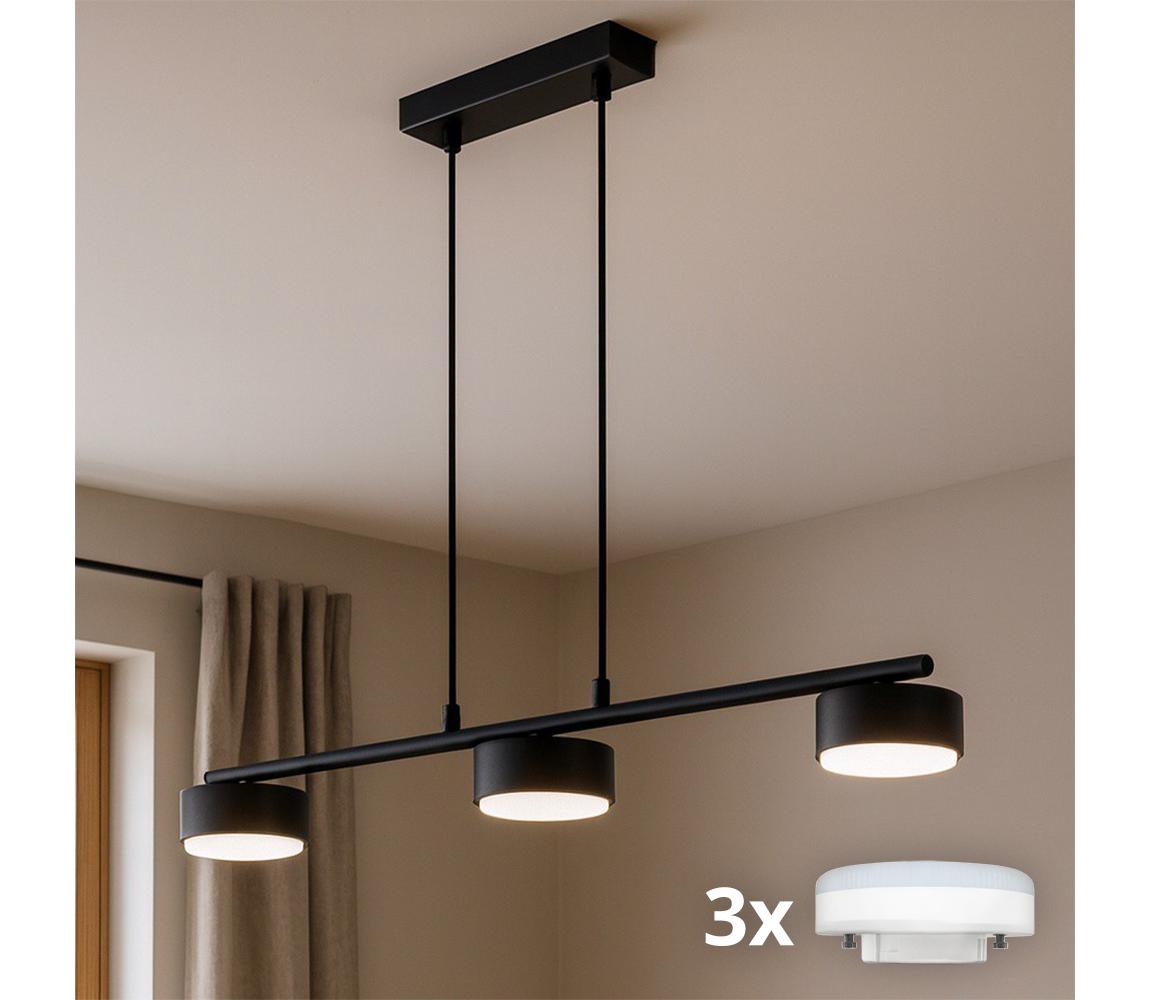 Brilagi - LED luster na lankách MONO 3xGX53/30W/230V čierna 89-015B