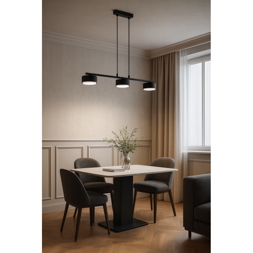 Brilagi - LED luster na lankách MONO 3xGX53/30W/230V čierna
