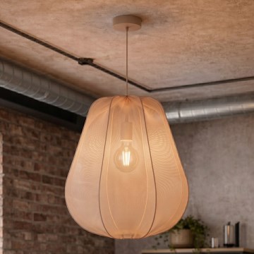 Brilagi - LED luster na lanku ARVEN 1xE27/8W/230V priemer 37 cm béžová