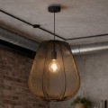 Brilagi - LED luster na lanku ARVEN 1xE27/8W/230V priemer 37 cm čierny