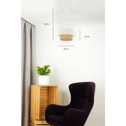 Brilagi - LED Luster na lanku BOHO STYLE 1xE27/15W/230V pr. 25 cm