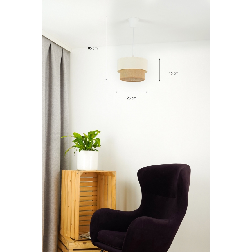 Brilagi - LED Luster na lanku BOHO STYLE 1xE27/15W/230V pr. 25 cm