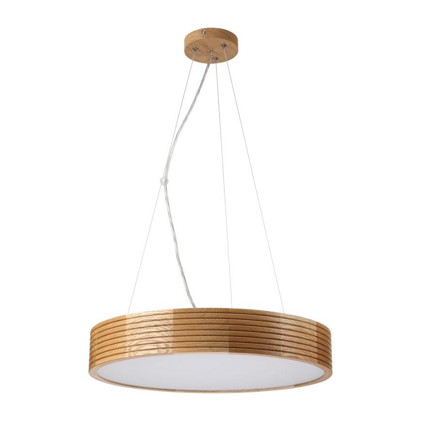 Brilagi - LED luster na lanku CARVALHO MODERN 3xE27/60W/230V dub pr. 47,5 cm