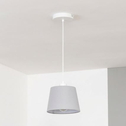Brilagi - LED luster na lanku CERIA 1xE27/40W/230V pr. 20,5 cm sivá