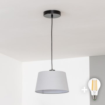 Brilagi - LED luster na lanku CERIA 1xE27/40W/230V pr. 25 cm sivý