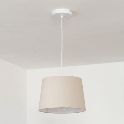 Brilagi - LED luster na lanku CERIA 1xE27/40W/230V pr. 30 cm béžová