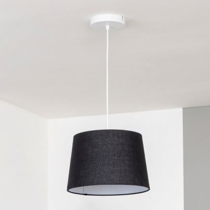 Brilagi - LED luster na lanku CERIA 1xE27/40W/230V pr. 30 cm čierny