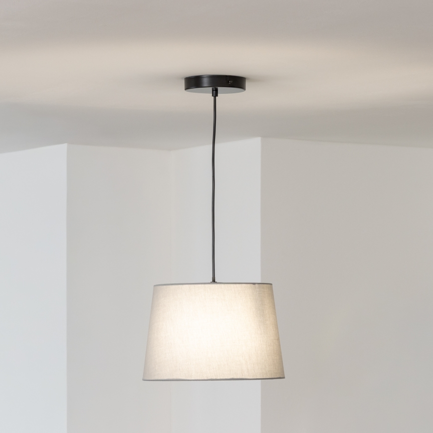 Brilagi - LED luster na lanku CERIA, 1xE27/40W/230V, pr. 30 cm, šedý