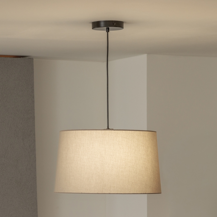 Brilagi - LED luster na lanku CERIA 1xE27/40W/230V, pr. 45 cm, béžový