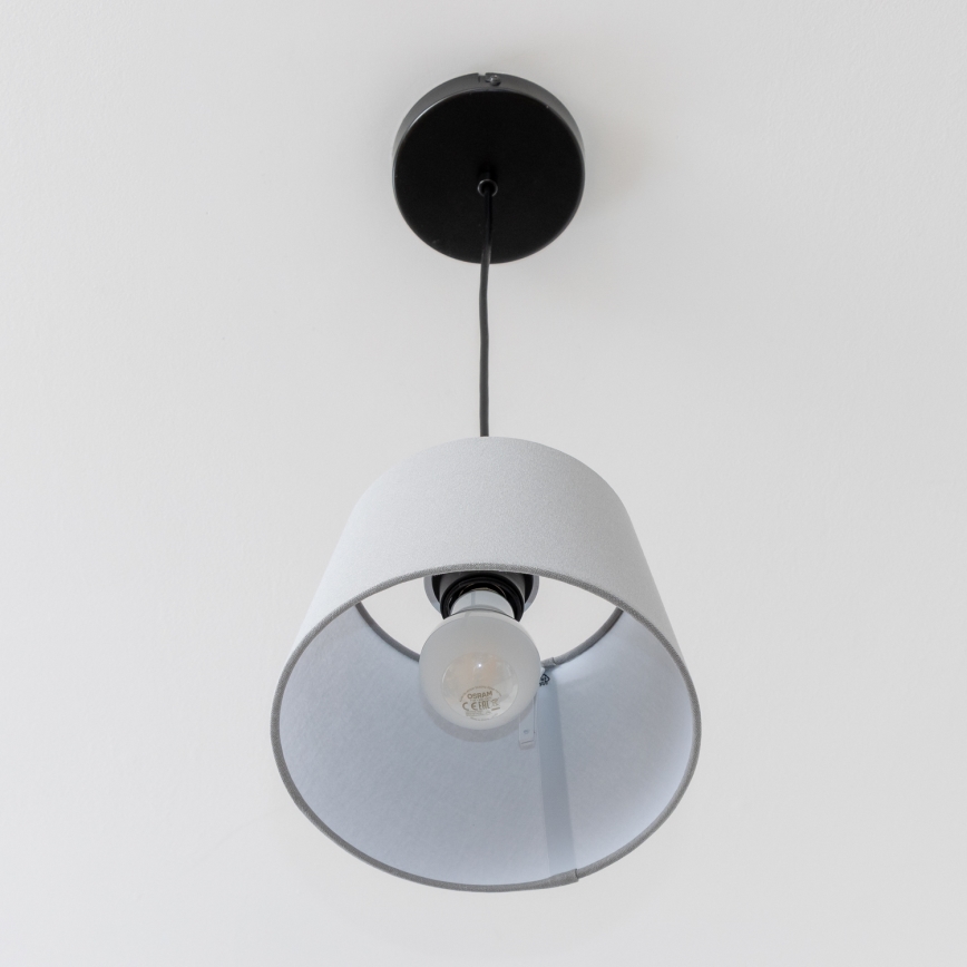 Brilagi - LED luster na lanku CERIA 1xE27/40W/230V priemer 20,5 cm sivá