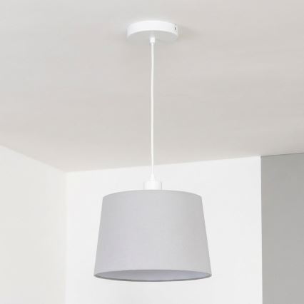 Brilagi - LED luster na lanku CERIA 1xE27/40W/230V, priemer 30 cm, sivý