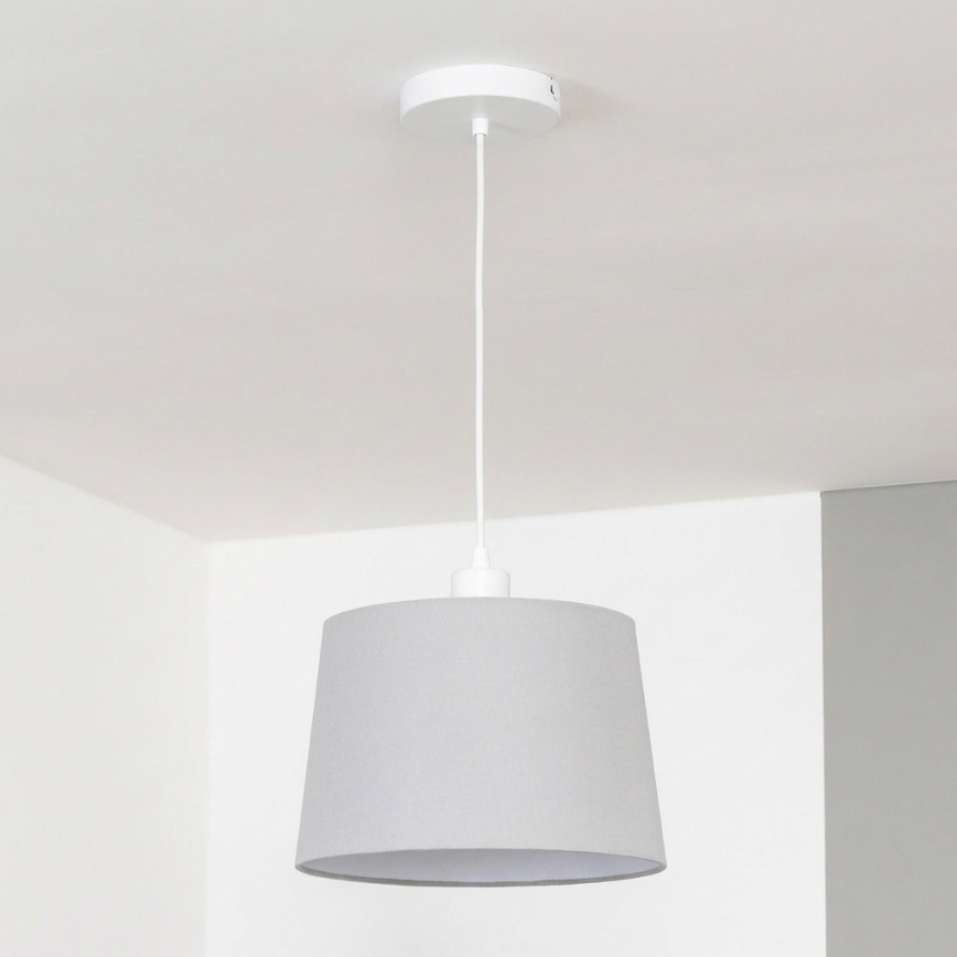 Brilagi - LED luster na lanku CERIA 1xE27/40W/230V, priemer 30 cm, sivý