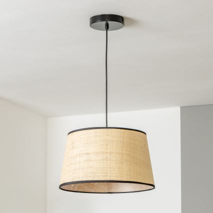 Brilagi - LED luster na lanku CERIA 1xE27/40W/230V, priemer 35 cm, béžový