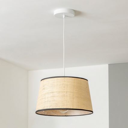 Brilagi - LED luster na lanku CERIA 1xE27/40W/230V, priemer 35 cm, béžový