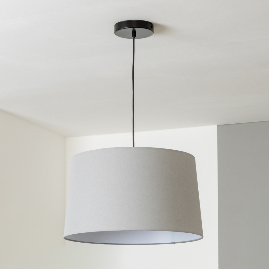 Brilagi - LED luster na lanku CERIA 1xE27/40W/230V priemer 45 cm šedý