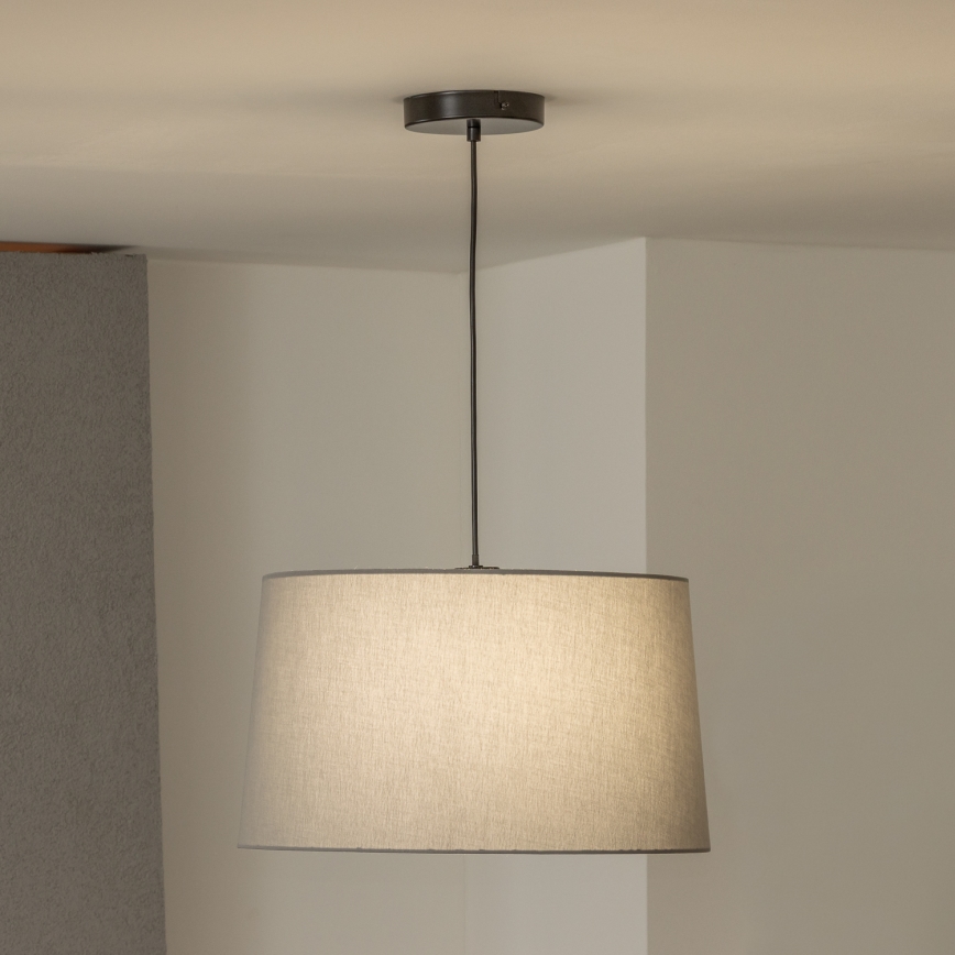 Brilagi - LED luster na lanku CERIA 1xE27/40W/230V priemer 45 cm šedý
