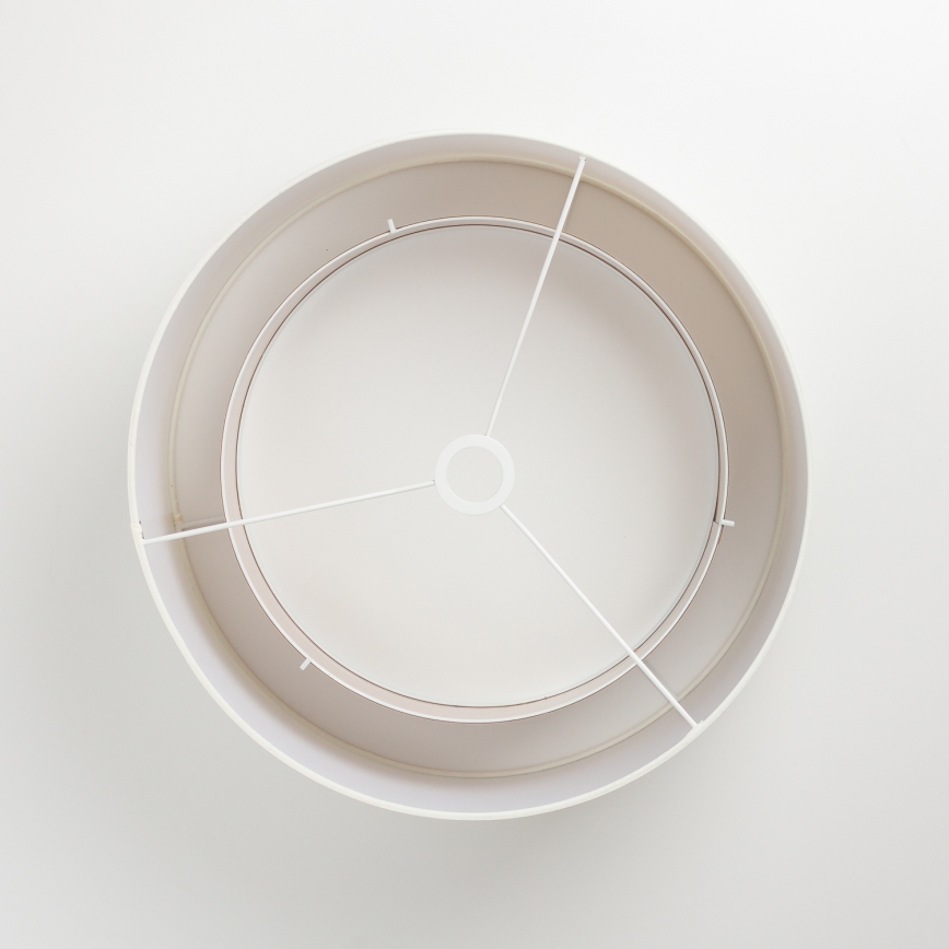 Brilagi - LED luster na lanku CERIA 1xE27/40W/230V priemer 50 cm biela/béžová