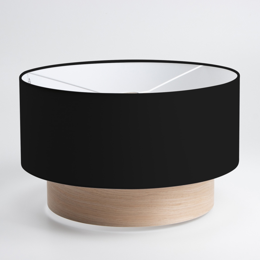 Brilagi - LED luster na lanku CERIA 1xE27/40W/230V priemer 50 cm čierna/béžová