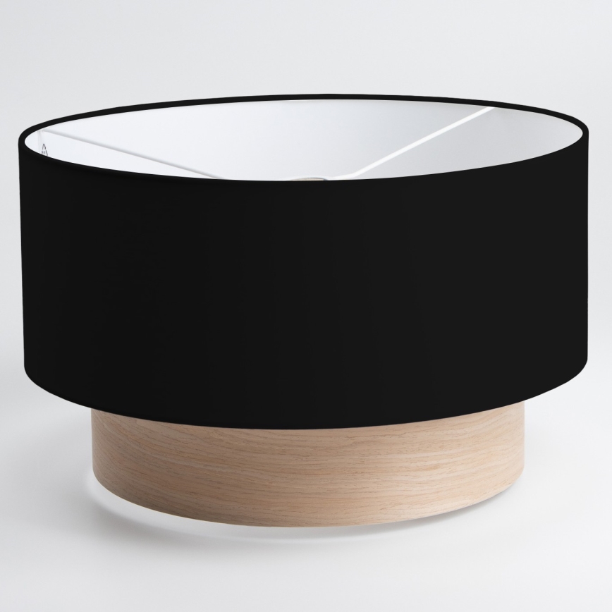 Brilagi - LED luster na lanku CERIA 1xE27/40W/230V priemer 50 cm čierna/béžová