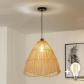 Brilagi - LED luster na lanku CERIA BOHO 1xE27/40W/230V pr. 50 cm hnedá