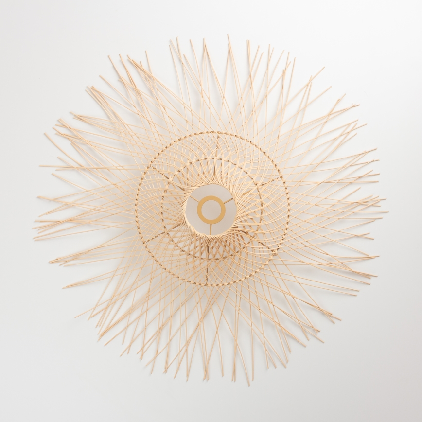 Brilagi - LED luster na lanku CERIA BOHO 1xE27/40W/230V pr. 70 cm bambus